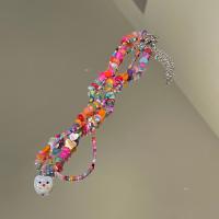 Semilla de cristal collar de perlas, Cuentas de vidrio, Joyería & para mujer, más colores para la opción, libre de níquel, plomo & cadmio, Vendido por UD
