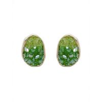 Crystal Stud Earring with Zinc Alloy plated fashion jewelry & for woman Sold By Pair