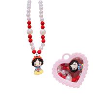 Plastic Children Necklace, with Acrylic, Girl & different styles for choice, 60mm, Length:Approx 17 Inch, Sold By Set