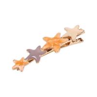 Zinc Alloy Alligator Hair Clip plated Korean style & for woman & enamel 50-80mm Sold By PC