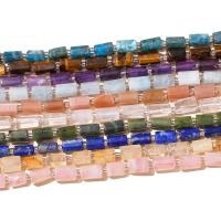 Gemstone Jewelry Beads Natural Stone Round Bugle polished DIY Approx Sold By Strand
