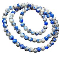 Azurite Bracelet, Round, Unisex & different size for choice, Length:Approx 7 Inch, Sold By PC