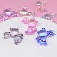 Resin Pendant, Rabbit, epoxy gel, DIY, more colors for choice, Approx 100PCs/Bag, Sold By Bag