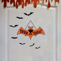 New Hot Halloween Jewelry and Decor, PVC Plastic, Bat, Halloween Design & different color and pattern for choice, Sold By Set