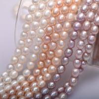 Spacer Beads Jewelry, Freshwater Pearl, DIY, more colors for choice, 9mm, Length:Approx 38 cm, Sold By PC