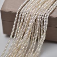 Spacer Perlen Schmuck, Natürliche kultivierte Süßwasserperlen, DIY & verschiedene Größen vorhanden, keine, Länge ca. 38 cm, verkauft von PC
