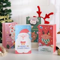 Weihnachtsgeschenkbeutel, Papier, Weihnachts-Design, gemischte Farben, 150x97x567mm, verkauft von setzen