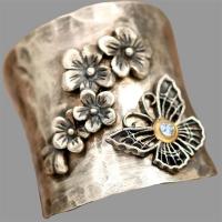 Zinc Alloy Finger Ring Flower plated & for woman & with rhinestone US Ring Sold By PC