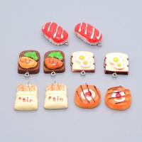 Resin Pendant, epoxy gel, DIY & different styles for choice, more colors for choice, Approx 100PCs/Bag, Sold By Bag