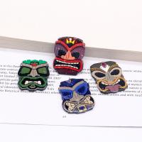 Acrylic Pendants, printing, DIY, more colors for choice, nickel, lead & cadmium free, Approx 100PCs/Bag, Sold By Bag