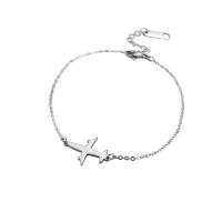 Stainless Steel Jewelry Bracelet 304 Stainless Steel Airplane fashion jewelry & Unisex original color Sold Per Approx 8.27 Inch Strand