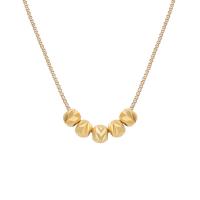 Stainless Steel smycken halsband, 304 rostfritt stål, mode smycken & för kvinna, gyllene, 5mm, Längd Ca 47 cm, Säljs av PC