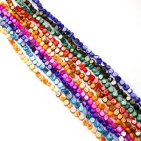 Natural Freshwater Shell Beads, DIY, more colors for choice, about:8-9mm, Sold By Strand