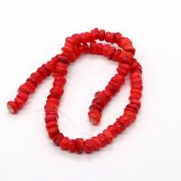 Natural Freshwater Shell Beads, DIY, more colors for choice, about:7-8mm, Sold Per Approx 38 cm Strand
