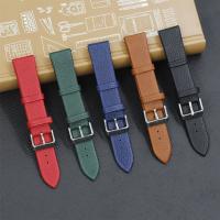 Watch Bands, PU Leather, with 304 Stainless Steel, Unisex, more colors for choice, 22mm, Sold By PC