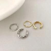 Tibetan Style Ring Set, plated, 2 pieces & fashion jewelry & for woman, more colors for choice, nickel, lead & cadmium free, 17mm, Sold By Set