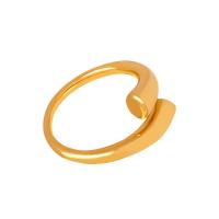 Titanium Steel Finger Ring, Vacuum Ion Plating, fashion jewelry & for woman, more colors for choice, US Ring Size:7, Sold By PC