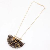 Tibetan Style Jewelry Necklace, fashion jewelry & different materials for choice & for woman, nickel, lead & cadmium free, Length:Approx 24.8 Inch, Sold By PC