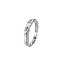 Cubic Zirconia Micro Pave 925 Sterling Silver Rings, fashion jewelry & Unisex & different styles for choice & micro pave cubic zirconia, nickel, lead & cadmium free, Sold By PC
