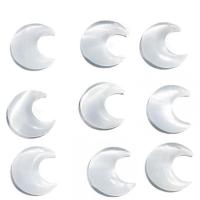 Cats Eye Pendants Moon polished DIY white Sold By PC