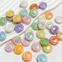 Perles  acrylique plaqué , DIY, plus de couleurs à choisir, 22mm, Vendu par PC
