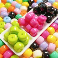 Plated Acrylic Beads, DIY, more colors for choice, 20x14mm, Sold By PC