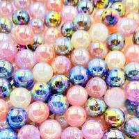 Plated Acrylic Beads, DIY, more colors for choice, 16mm, Sold By PC