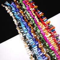 Koraliki z naturalnej słodkowodnej perły, Muszla, DIY, dostępnych więcej kolorów, aboutuff1a9-15mm, sprzedawane na około 38 cm Strand