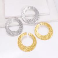Zinc Alloy Stud Earring Round plated fashion jewelry & for woman nickel lead & cadmium free Sold By Pair