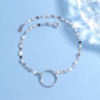 925 Sterling Silver Bangle Bracelet with 2CM extender chain plated for woman Length Approx 18 cm Sold By PC