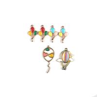 Tibetan Style émail Pendants, alliage de zinc, Placage de couleur d'or, DIY & styles différents pour le choix, plus de couleurs à choisir, Environ 100PC/sac, Vendu par sac