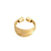 Brass δάχτυλο του δακτυλίου, Ορείχαλκος, κοσμήματα μόδας & διαφορετικό μέγεθος για την επιλογή & για τη γυναίκα, νικέλιο, μόλυβδο και κάδμιο ελεύθεροι, Sold Με PC