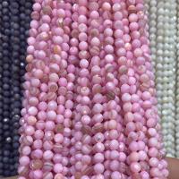 Natural Freshwater Shell Beads, DIY & different size for choice & faceted, more colors for choice, Sold Per Approx 38 cm Strand