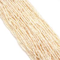 Rice ferskvandskulturperle Beads, Ferskvandsperle, Ris, du kan DIY & forskellig størrelse for valg, hvid, Solgt Per Ca. 38 cm Strand