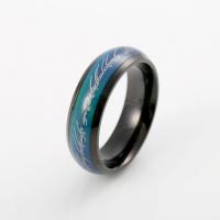 Ring Finger Titantium stali, biżuteria moda & różnej wielkości do wyboru & różne style do wyboru, bez zawartości niklu, ołowiu i kadmu, sprzedane przez PC