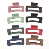 Plastic Hair Claw Clip, forskellige stilarter for valg & for kvinde & hule, 85-105mm, Solgt af PC