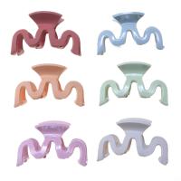 Plastic Hair Claw Clip, ovntørrende lak, Koreansk stil & forskellige stilarter for valg & for kvinde, 90-110mm, Solgt af PC