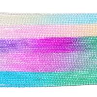 Abalorios de Cristal Murano hecho a mano, Vidrio, pulido, Bricolaje & facetas, más colores para la opción, 2mm, Vendido por Sarta