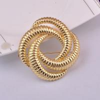 Tibetan Style Brooches, plated, for woman & hollow, more colors for choice, nickel, lead & cadmium free, 55mm, Sold By PC