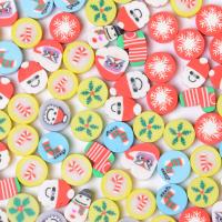 Polymer Clay Beads DIY & mixed 10mm Approx Sold By Bag