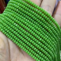 Gemstone Jewelry Beads, Natural Stone, Abacus, DIY & faceted, more colors for choice, 2x4mm, Sold Per Approx 38 cm Strand