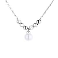 Messing Næse Piercing smykker, med Plastic Pearl, med 1.97inch extender kæde, forgyldt, mode smykker & for kvinde, flere farver til valg, nikkel, bly & cadmium fri, Længde Ca. 15.74 inch, Solgt af PC