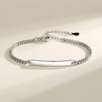 Brass Bracelet & Bangle, with 1.97inch extender chain, fashion jewelry & Unisex, nickel, lead & cadmium free, Length:Approx 5.9 Inch, Sold By PC