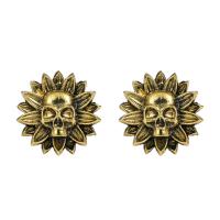 Zinc Alloy Stud Earring plated fashion jewelry & for man nickel lead & cadmium free Sold By Pair
