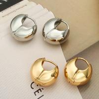 Brass Leverback Earring, fashion jewelry & for woman, more colors for choice, nickel, lead & cadmium free, 17x16mm, Sold By Pair