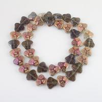 Perles cristal, DIY, plus de couleurs à choisir, 18.80x15.80x6.80mm, Vendu par 66 cm brin
