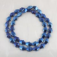 Perles cristal, DIY, plus de couleurs à choisir, 17.60x13.60x7.70mm, Trou:Environ 1mm, Vendu par 68 cm brin