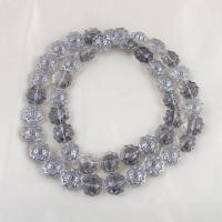 Perles cristal, DIY, plus de couleurs à choisir, 15x9mm, Trou:Environ 1mm, Vendu par 64 cm brin