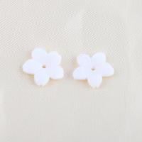 Perles en coquillage blanc naturel, coquille blanche, fleur, DIY, blanc, 11.50x11.40x2.10mm, Vendu par PC