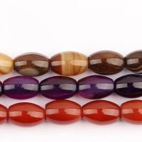Prirodni Red ahat perle, Red Agate, s čipke ahat & Ljubičasta Agate, uglađen, možete DIY & različiti materijali za izbor, više boja za izbor, 33računala/Strand, Prodano Per Približno 39.6 cm Strand